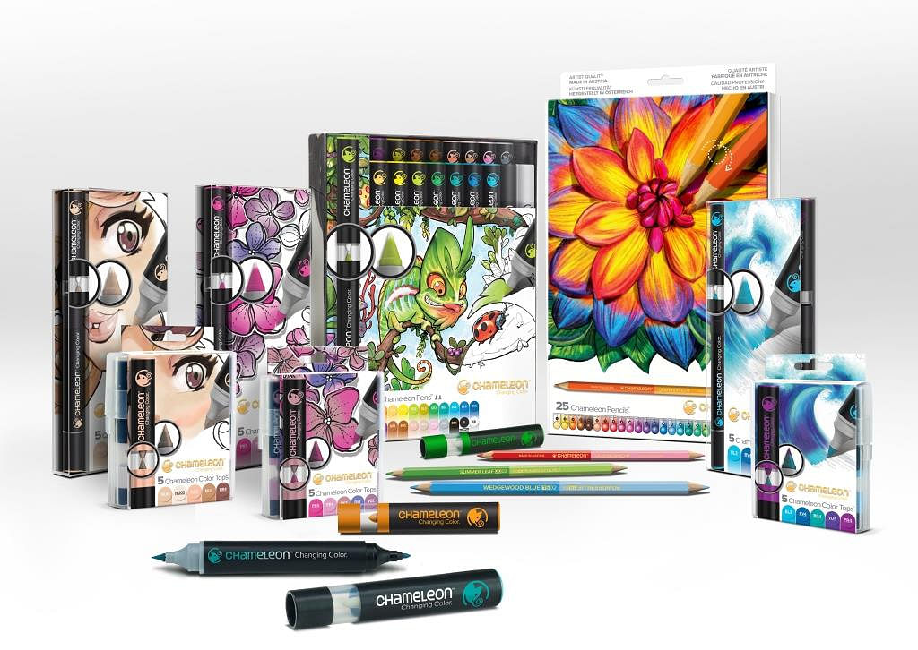MANUSCRIPT APPOINTED EXCLUSIVE UK DISTRIBUTOR FOR AWARD WINNING CHAMELEON ART PRODUCTS